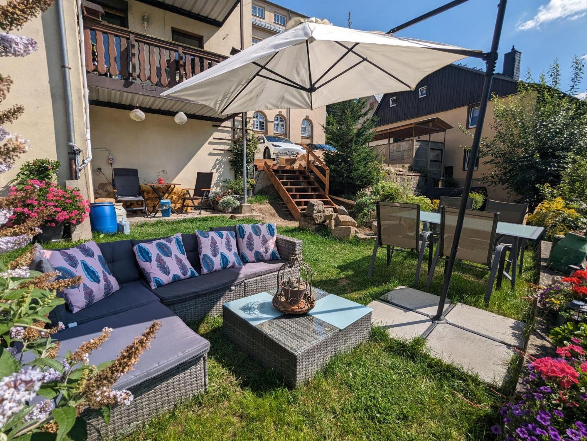 Uo - Urlaubsmagie - Helle Wohnung,Sauna,Whirlpool 赛博尼茨 外观 照片