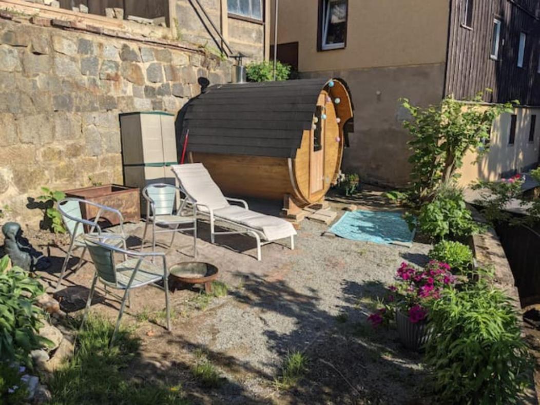 Uo - Urlaubsmagie - Helle Wohnung,Sauna,Whirlpool 赛博尼茨 外观 照片