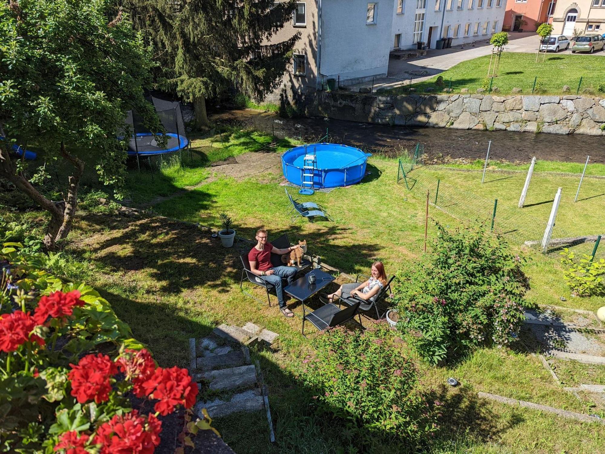 Uo - Urlaubsmagie - Helle Wohnung,Sauna,Whirlpool 赛博尼茨 外观 照片