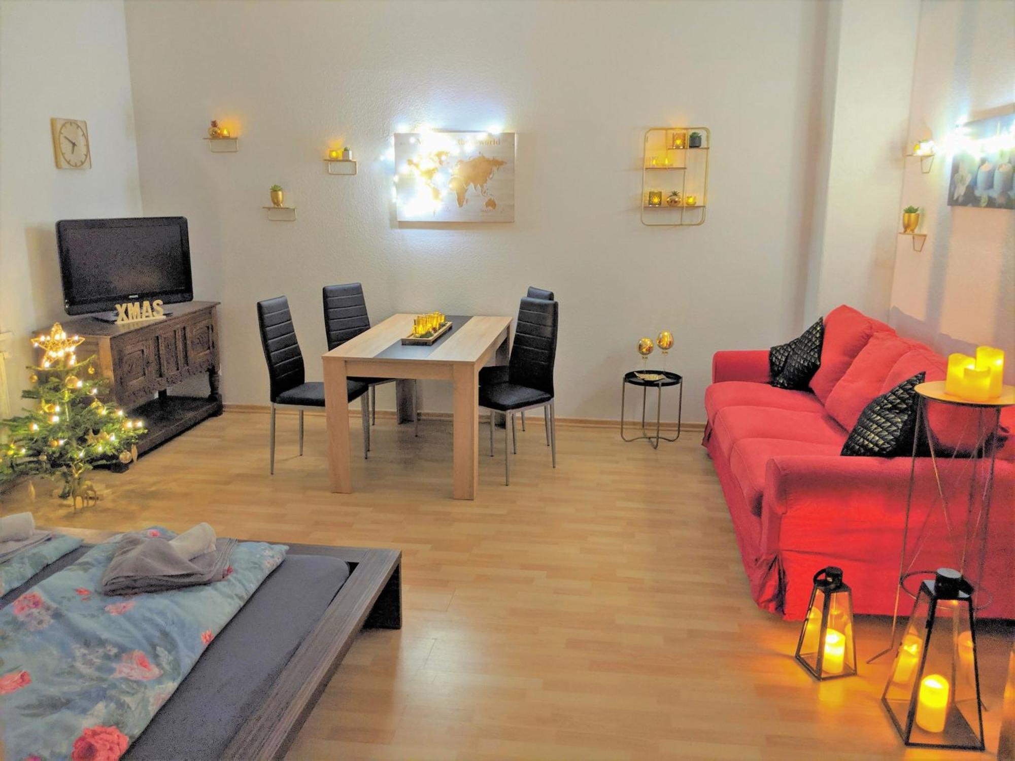 Uo - Urlaubsmagie - Helle Wohnung,Sauna,Whirlpool 赛博尼茨 外观 照片