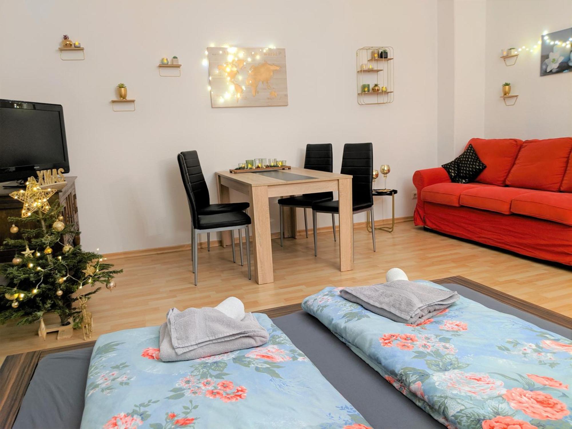Uo - Urlaubsmagie - Helle Wohnung,Sauna,Whirlpool 赛博尼茨 外观 照片