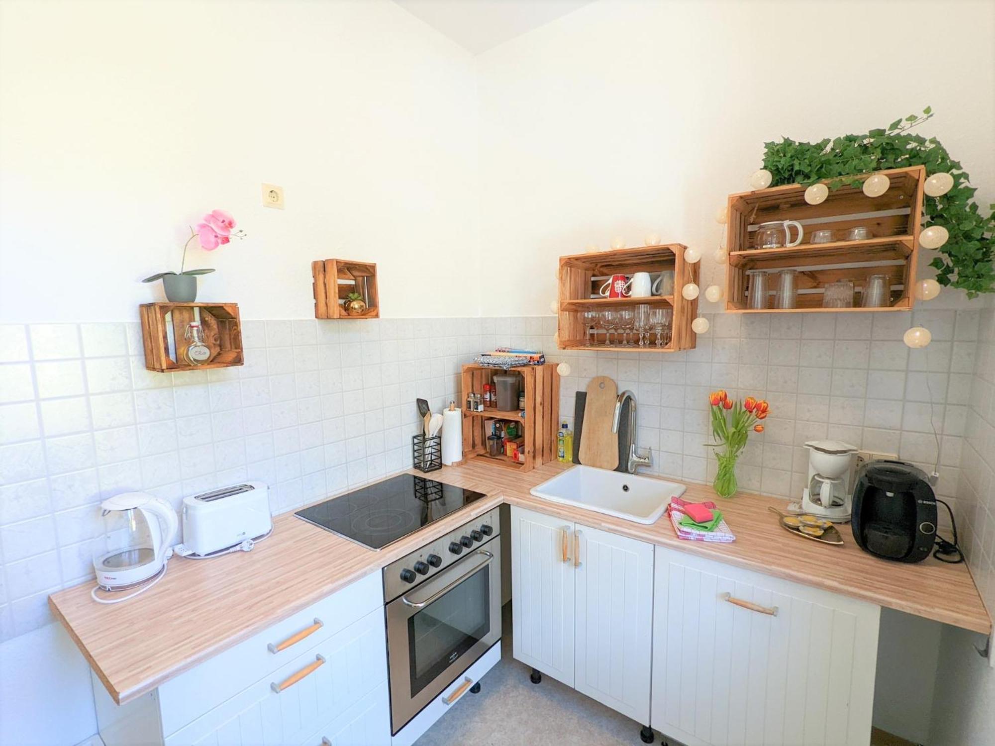 Uo - Urlaubsmagie - Helle Wohnung,Sauna,Whirlpool 赛博尼茨 外观 照片
