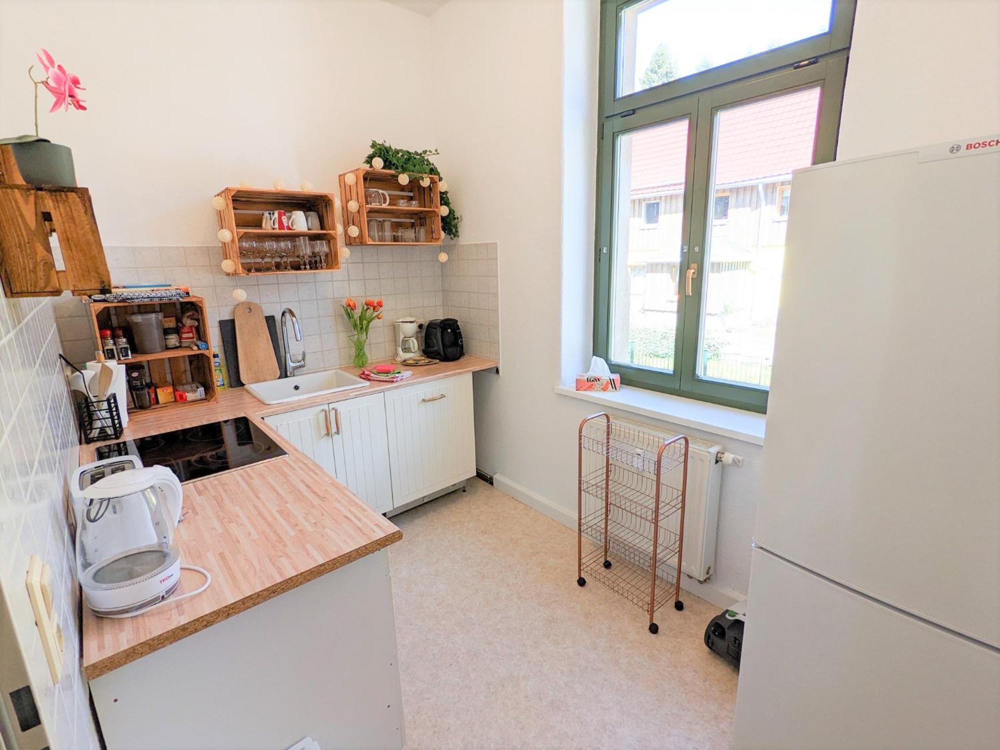 Uo - Urlaubsmagie - Helle Wohnung,Sauna,Whirlpool 赛博尼茨 外观 照片